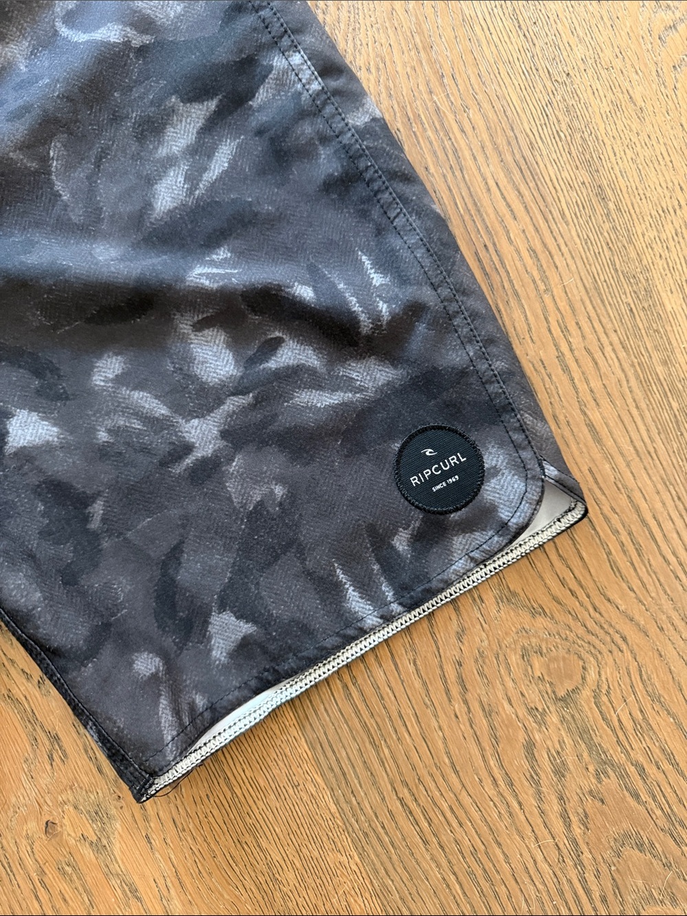 Rip Curl Men's Gray & Black Camo Board Shorts View 2